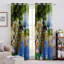rootscurtains 152.4 cm (5 ft) Window Polycotton Room Darkening Curtain Single Curtain-picture-12