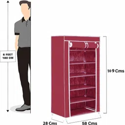nakulk Acrylic Collapsible Wardrobe image 3