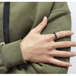 yunay Piyush Enterprises Stylish Gold, Silver&Titanium Plated Rings Alloy Sterling Silver Plated Ring-picture-29