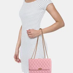 lino perros Women Pink Satchel - Mini image 2