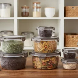 krishav Plastic Fridge Container - 2000 ml image 3