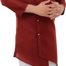 tibra collection Men Cotton Blend Kurta Pyjama Set image 3