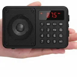 Coracao Bluetooth FM Speaker | Deep Bass | Type-C Charging | SD/USB/AUX 8Hr Playtime 6 W Bluetooth Speaker-picture-41