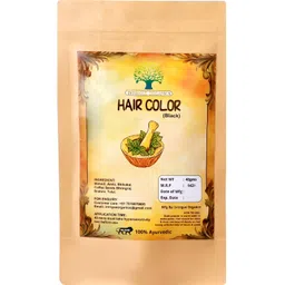intrigueorganics Ayurvedic Hair Color - Black, Hair Dye Powder for Men & Women , black-picture-31