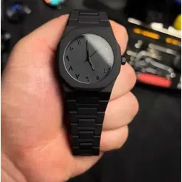 v enterprise gwalior Classic Black Edition Analog Watch - For Boys & Girls Mat black watch 3-picture-14