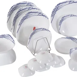 Pack of 23 Opalware Dinner Set-image-28