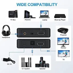 Etzin ET-HDMI Audio Extractor Media Streaming Device(EPL-876H-01) Media Streaming Device image 3