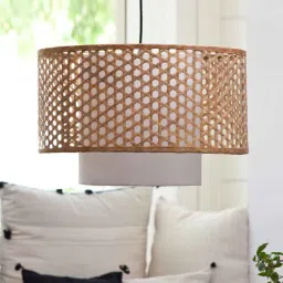 orange tree Belindra Natural Bamboo Hanging Light-picture-17