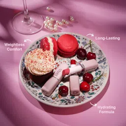 lotus make - up Color X Matte Lipstick Bliss-13, Long-Lasting, Bold , Highly Pigmented image 5