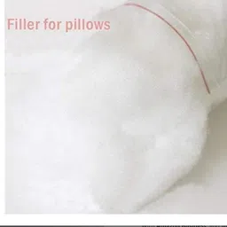crozytone Racron Polyester Synthetic Cotton Filling For Cushion, Pillow, 1kg Microfibre Solid Cushion Pack of 1 image 3