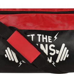 vk fashions 25 L Gym Duffel Bag - Let The Gains Begin - Red-picture-23