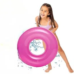 tiny tales Colorful (IND*8811) Transparent Inflatable Swimming Pool Beach Tube Inflatable Swimming Safety Tube-picture-25