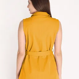 chkokko Women Solid Single Breasted Casual Blazer image 2
