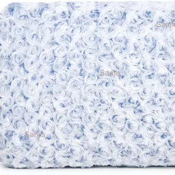 Sanjis Enterprise 13 inch 3D Rose Pattern Travel Faux Fur Laptop Sleeve Bag Laptop Bag Cover-image-2