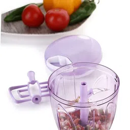 ddecora 950 ml chopper with 5 stainless steel blade, new handy quick XL DORI chopper Vegetable & Fruit Chopper image 3