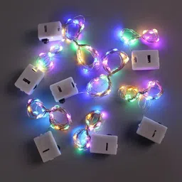 spark world 40 LEDs 4 m Multicolor Flickering, Steady String Rice Lights-picture-25
