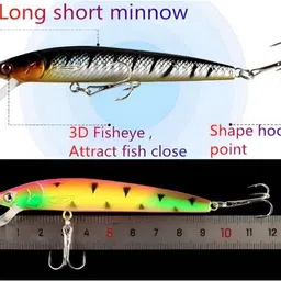 vinayakart Hard Bait Plastic Fishing Lure image 2