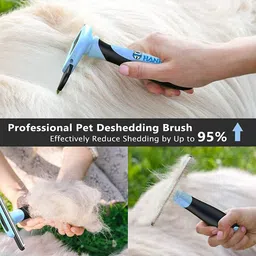 hank Dog Hair Brush - Deshedding Brush Dog & Cats - Large - Shedding Blade for Dog & Cat image 3