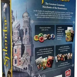 tma enterprise Splendor Board Game Strategic Family Board Game Strategy & War Board Game image 2