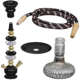 all.nation.impex 18 inch Glass Hookah image 2