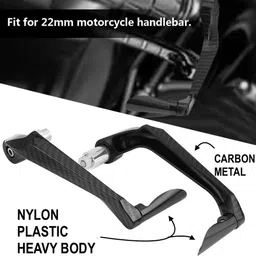 asryd Bike Protector Carbon Metal Handlebar Protection Handlebar Hand Guard image 1