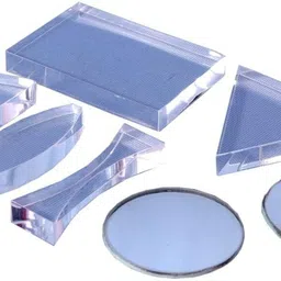 sbt Optic Lens Set (Acrylic) Activities Science Activities Ray Box Activities 7 PCS Laboratory Watch Glass image 1