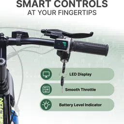 urban terrain Bolton For Men/Women Ages 15+ Range 35+km |Battery Cycles 27.5 inches Single Speed Lithium-ion (Li-ion) Electric Cycle image 4