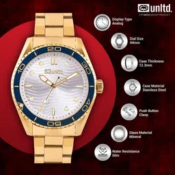 unltd. by TIMEX Group Analog Watch - For Men UNG070003 image 2