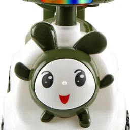 joyride BUDDY Ride On with LED Lights & Music | Big Backrest - Storage Box| Boys & Girls image 3