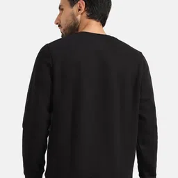 picpok fab Men Full Sleeve Solid Sweatshirt image 3