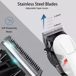 Zeno volt MX M809T Rechargeable Hair Trimmer Most Powerful Motor & Adjustable Blade Trimmer 240 min Runtime 4 Length Settings image 4