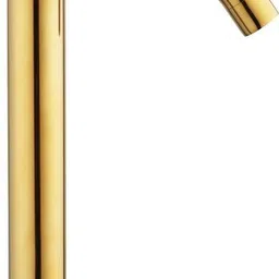 spazio Premium Quality Full Gold Opal SS-304 Tall Pillar Cock Tap With Long Spout & 12 Inches Tall Body Tall Boy Extended PVD Coated Pillar Tap Faucet image 2
