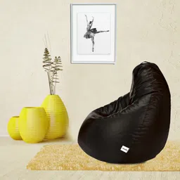 flipkart perfect homes studio XXL Tear Drop Bean Bag Cover (Without Beans) image 4