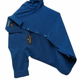 torontocn Men Cotton Blend Shirt Pant Set image 3