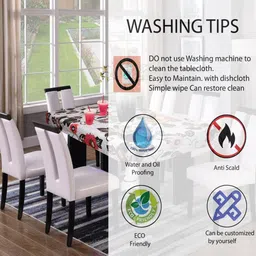 kingmatters Floral 6 Seater Table Cover image 5