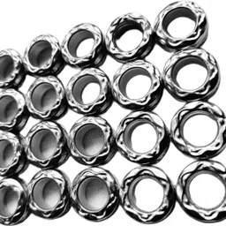 harry enterprises Silver Star 20 pcs Pigeon Foot Ring Bird Shoulder Guard image 2