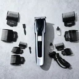 Saibaba Insulators AT 538 Trimmer120 min Runtime 4 Length Professional Rechargeable Hair ClipperA35 Trimmer 120 min Runtime 4 Length Settings-image-35