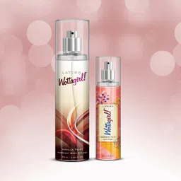 layer'r Wottagirl Vanilla Twist 135ml + Mandarin Twist 60ml Body Spray-For Women image 2