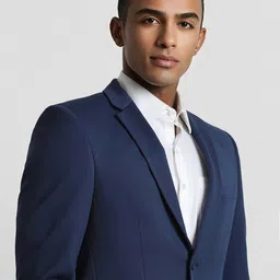 Peter England Elite Slim-Fit Single Breasted Blazer image 2