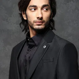 RARE RABBIT Men Debra Tailored Fit Single-Breasted Notched Lapel Blazers image 3