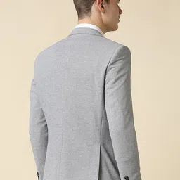 Allen Solly Textured Single-Breasted Slim Fit Blazers image 4