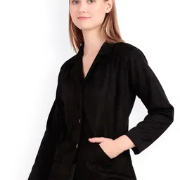 FELLAMO Notched Lapel Single Breasted Blazer image 3