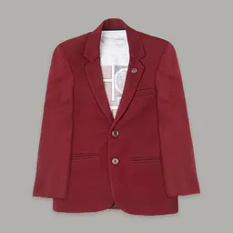 CAVIO Boys Pure Cotton Notched Lapel Collar Single Breasted Blazer With T-Shirt-picture-46