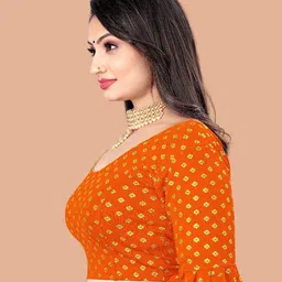rang rangoli Round Neck Women Blouse image 3