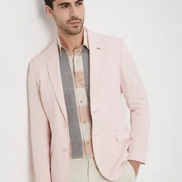 Mufti Slim Fit Single Breasted Blazers-picture-28