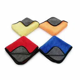 nmsc MICROFIBRE HIGH ABSORBENT MULTIPURPOSE CLEANING CLOTH 16 INCH PACK OF 2 Wet and Dry Microfiber Cleaning Cloth-picture-10