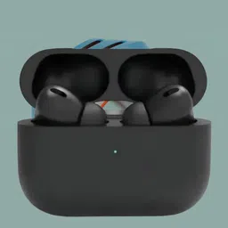 earzone Fusion True Wireless Earbuds with Deep Bass & Mic – Pitch Black Bluetooth Headset image 1