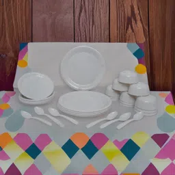 evaware international Pack of 12 Melamin 12 Piece Kitchen Dinner Set-picture-27