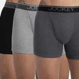 8009 Super Combed Cotton Rib Men Trunks-image-40