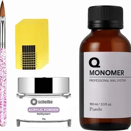 ekinsu Q Monomer 100ml, 20 Tip, 1 Brush and Acrylic Powder– Nail Liquid-picture-32